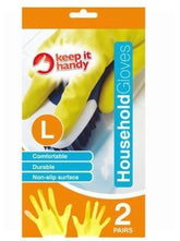 2PAIR LARGE HOUSEHOLD GLOVES
